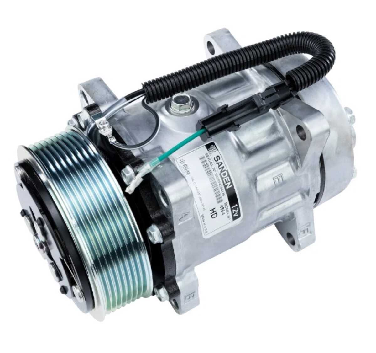 COMPRESSOR 7H15 8 ORELHAS 12V SAIDA FLEX 8PK 119MM SD4864