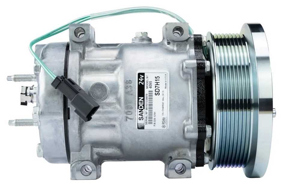 COMPRESSOR CATERPILLAR 924K/924F/938K/938F 8PK 24V SD4095 SD4132 OEM: 320-1291