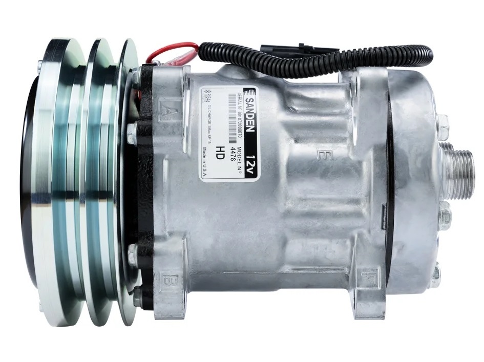 COMPRESSOR 7H15 MAQUINA CASE MAGNUM/NEW HOLAND TL/TC5070 2A 12V SD4478 U4609