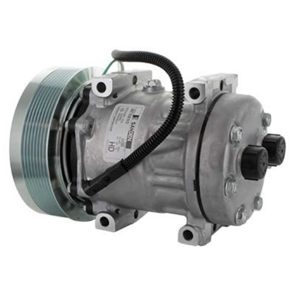 COMPRESSOR NEW HOLLAND W130/CASE 621D/ 8PK 152MM 24V 4300 4795 OEM: 86983968
