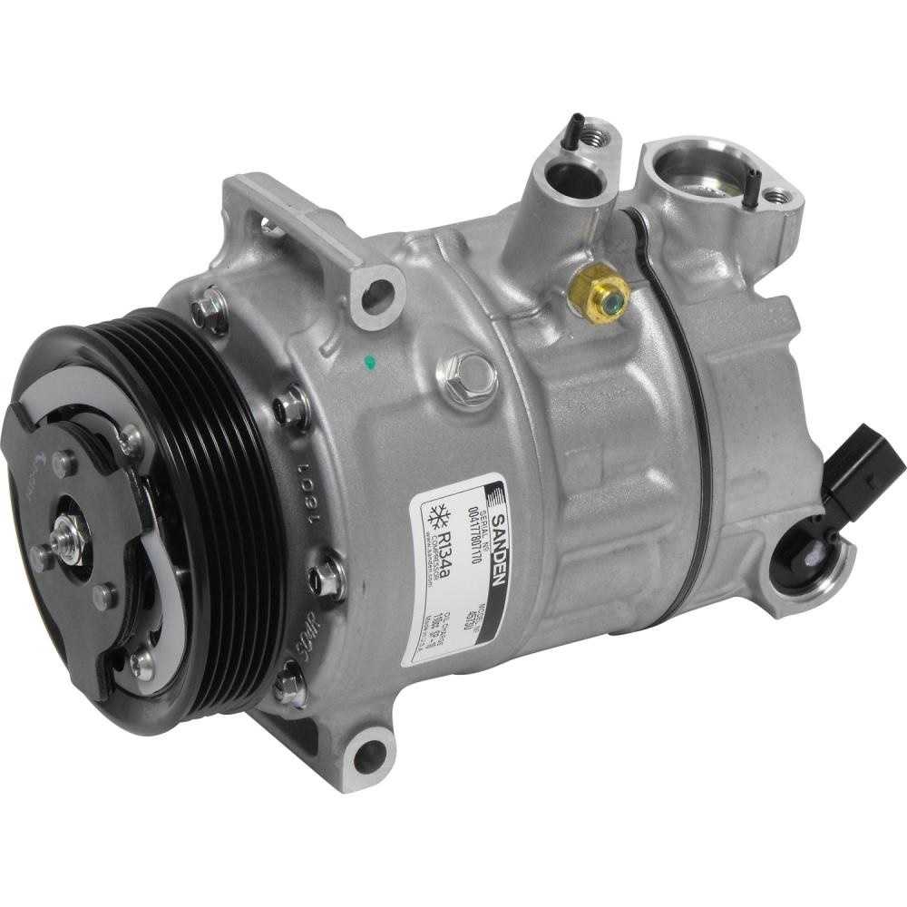 COMPRESSOR VW JETTA 2011 ATÉ 2015 6PK SANDEN PXE16 SD4573U SENTIDO HORÁRIO