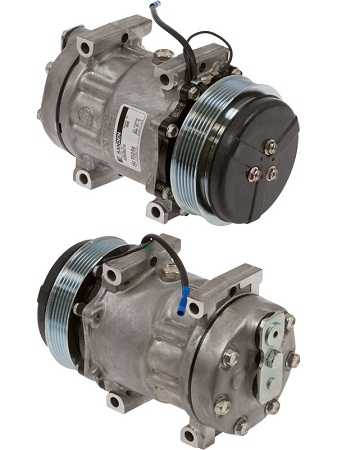 COMPRESSOR 7H15 PASSANTE 12V 6PK 119MM 8244 MASSEY FERGUSON/ VALTRA  MF4281803M1