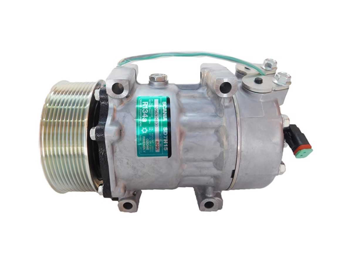 COMPRESSOR CAMINHAO SCANIA 2013 A 2021 24V 10PK OEM: 1888032
