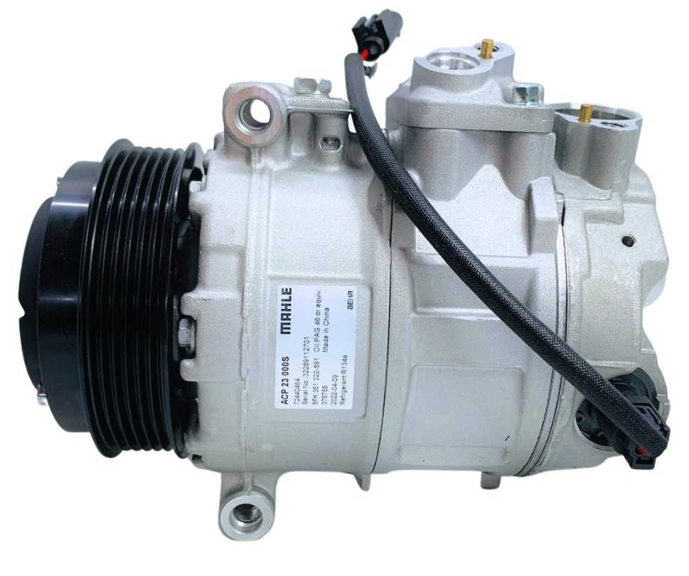 COMPRESSOR MERCEDES BENZ SPRINTER 2012 ATE 2019 LADO ESQUERDO DO MOTOR/ C180 C200 - 12V POLIA 6PK 11