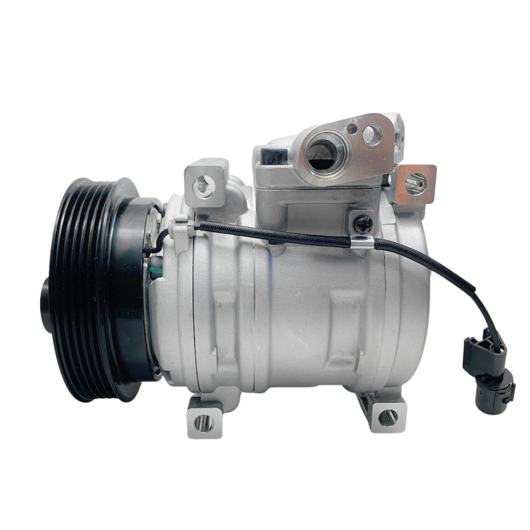 COMPRESSOR KIA PICANTO 2012 EM DIANTE 5PK 121MM MODELO HALLA HS09 OEM: 977011Y000