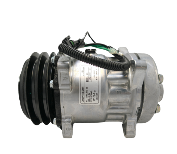COMPRESSOR 7H15 8 ORELHAS 24V SAIDA FLEX 2A 125MM "SANDEN 4862"