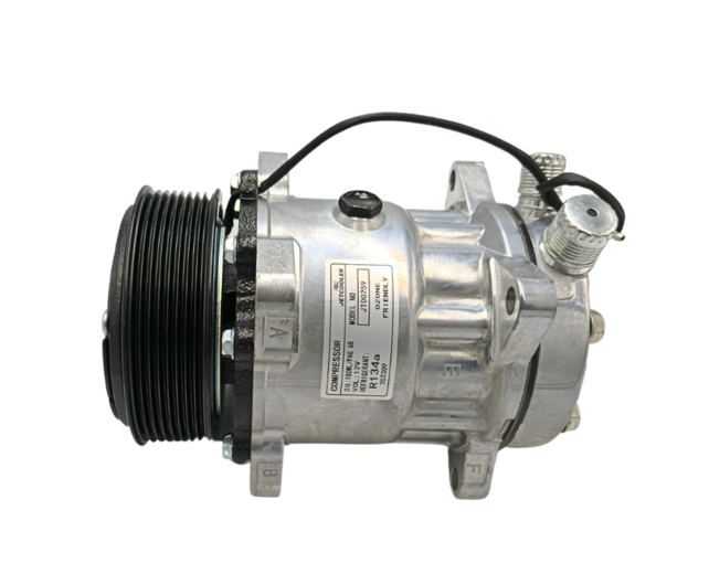 COMPRESSOR 7H15 8 ORELHAS 12V SAIDA CIMA 8PK 119MM CASE MXM/HOLLAND TM 4711