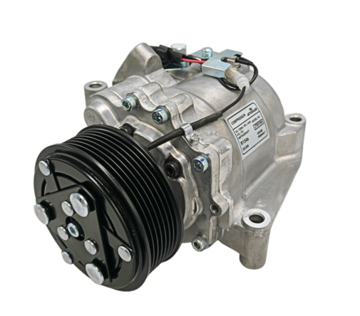 COMPRESSOR HONDA CRV 2.0 2007 ATE 2010/ NEW CIVIC 2011 - 12V POLIA 7PK 106MM OEM: 38810RNA004