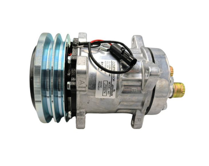 COMPRESSOR - 7H15 MAQUINA CASE MAGNUM/NEW HOLAND TL/TC5070 2A 12V U4609 OEM-8699