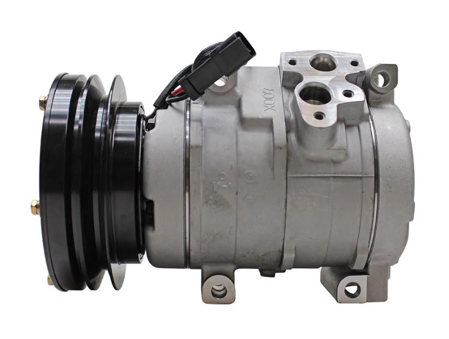 COMPRESSOR CATERPILLAR 310/320 10S17C CANAL 1A 135MM 24V OEM: 245-7781/ 176-1895/ 201-3837