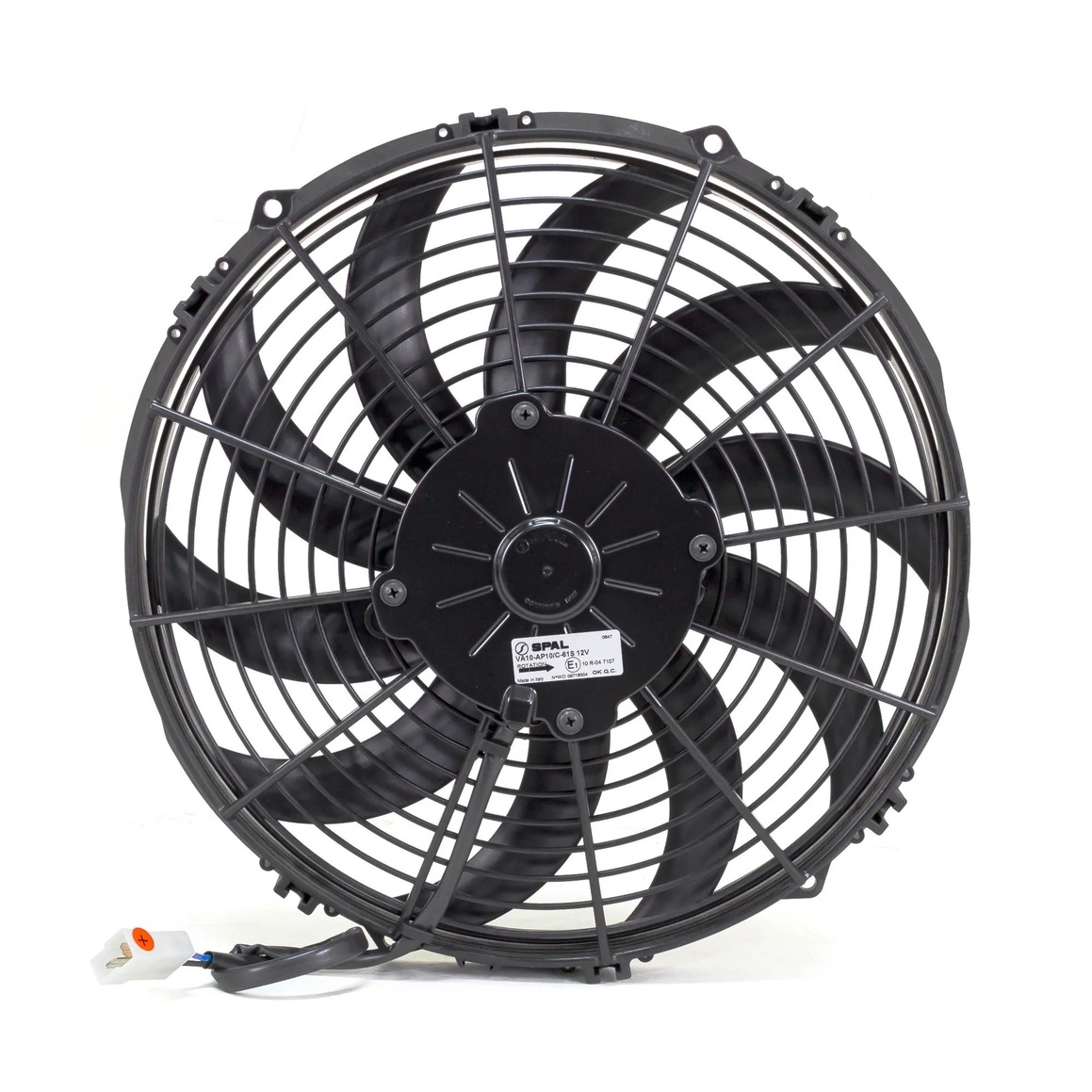 Eletroventilador spal va10-ap10/c-61s 12v 12 polegada soprante