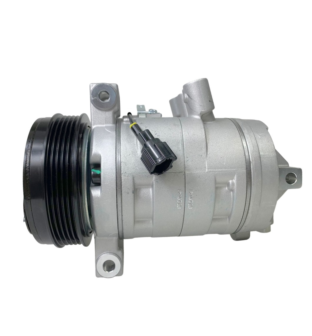 COMPRESSOR NISSAN FRONTIER MOTOR DIESEL 2.3 2017 EM DIANTE 5PK POLIA 119MM OEM: 926004JA1A MODELO VA