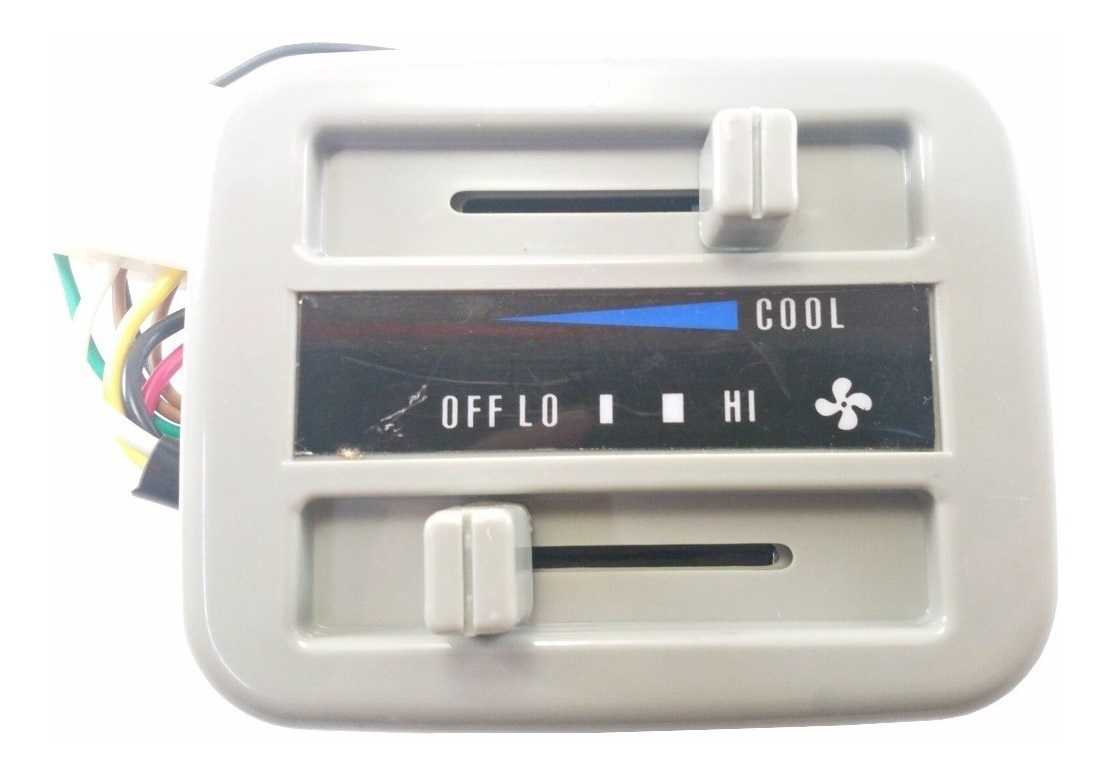 PAINEL CONTROLE CAIXA UNIVERSAL 2 MOTORES 4 VELOCIDADES 5 DIFUSORES 24V 24000 BTUS