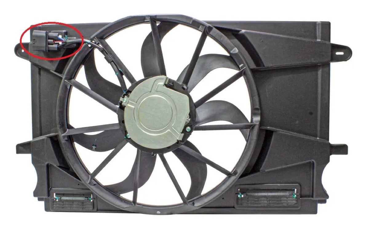 Eletroventilador chevrolet cruze 1.4 16v turbo 2017 ate 2020 conector preto oem: 39013323
