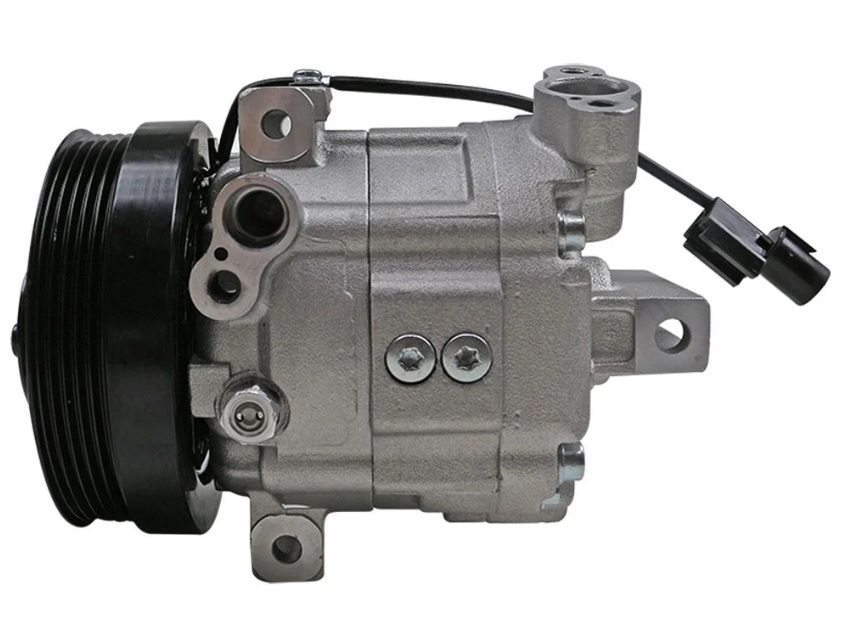Compressor mitsubishi pajero tr4 modelo valeo dkv-11g 12v 5pk 126mm oem: mr315497