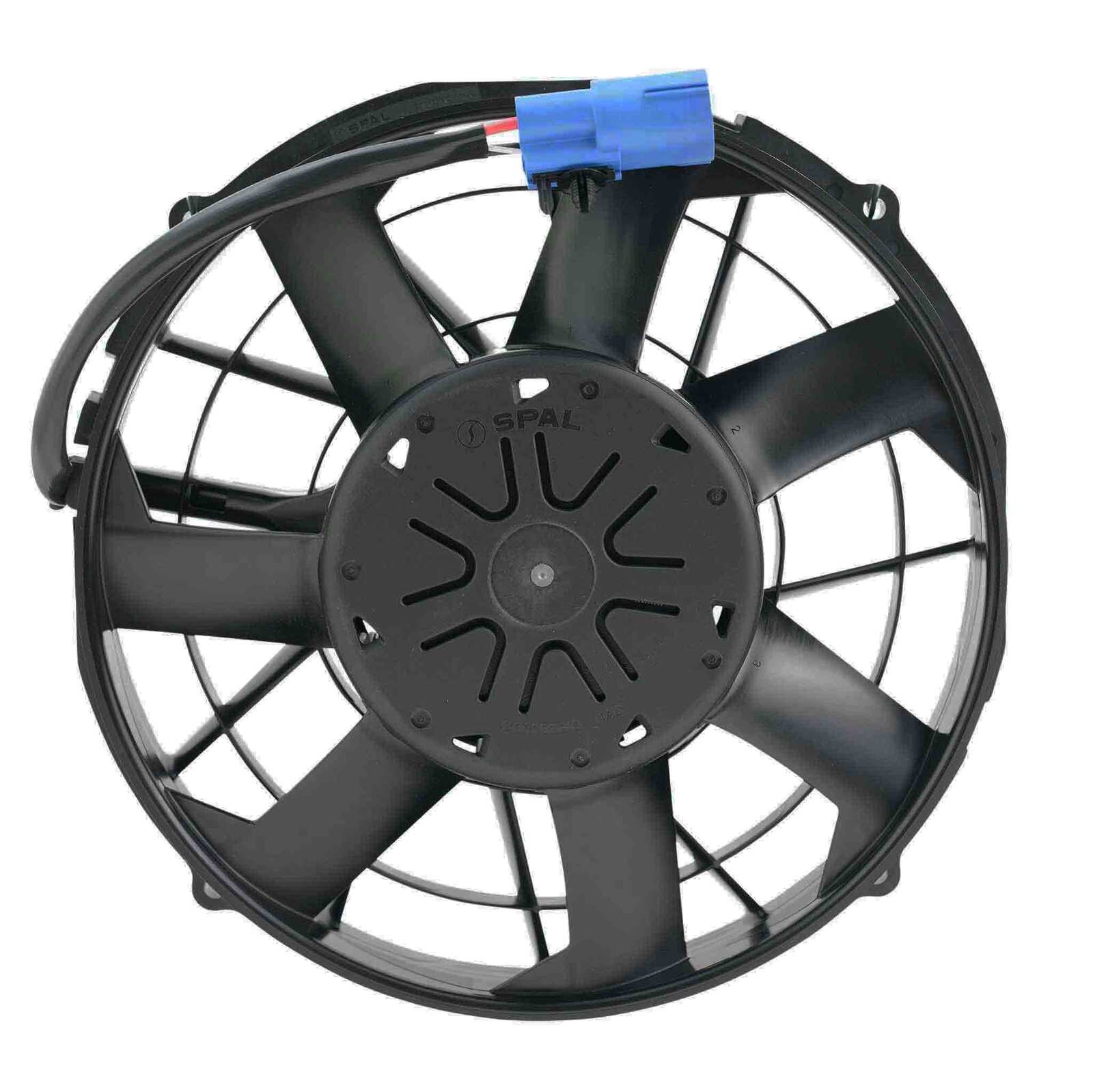 Eletroventilador spal va89-abl320p/r/a/n-94a  12v 12 polegadas aspirante perfil alto tomada 4 pinos 