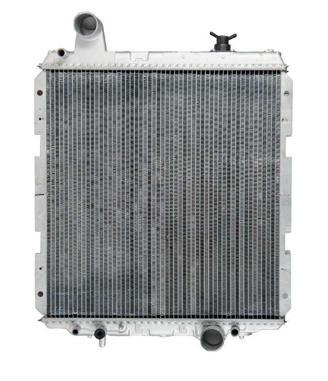 Radiador agua retroescavadeira john deere 310l oem: at441357