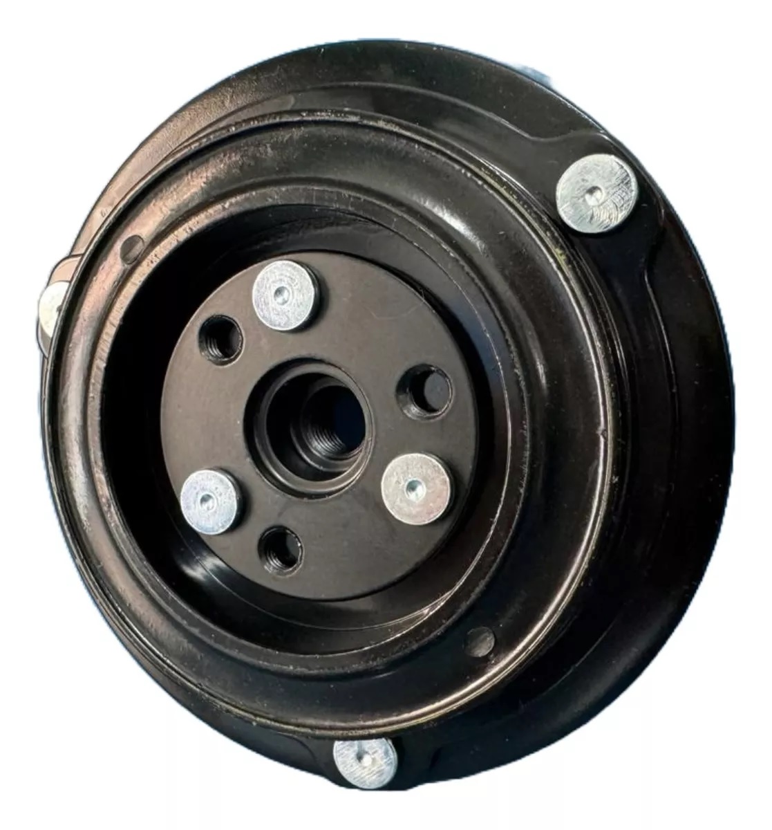 Embreagem compressor volkswagen up/ voyage/saveiro/gol 2011 em diante eixo de rosca para compressor 