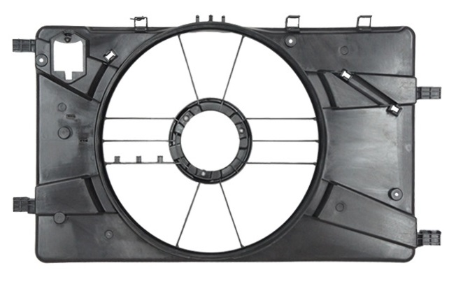 Defletor radiador chevrolet cruze 1.8 2012 ate 2016 oem: 13347163