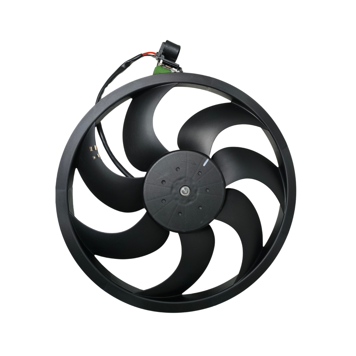 Eletroventilador chevrolet onix plus 1.0 turbo 2019 em diante tomada resistencia 4 pinos