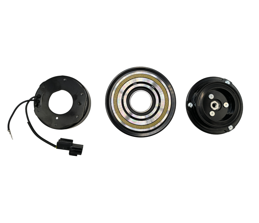 Conjunto embreagem hyundai hb20 1.0 2013 até 2019 compressor df11 12v 5pk 123mm