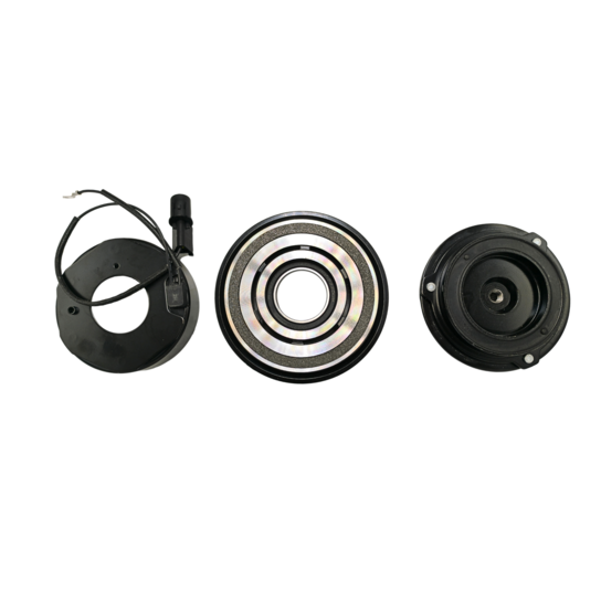Conjunto embreagem hyundai hb20 1.6 2013 até 2019 compressor df13 12v 6pk