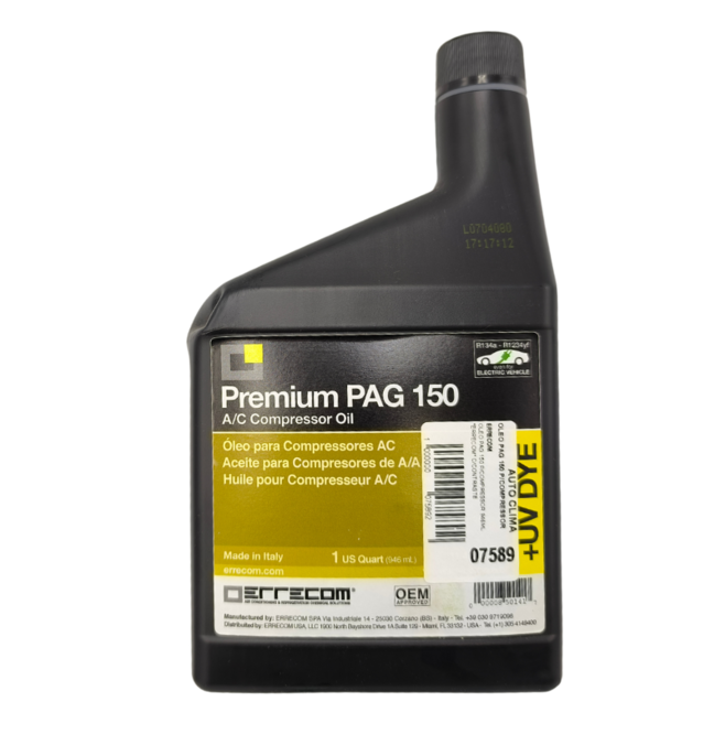 Oleo pag 150 p/compressor 946ml *errecom* c/contraste
