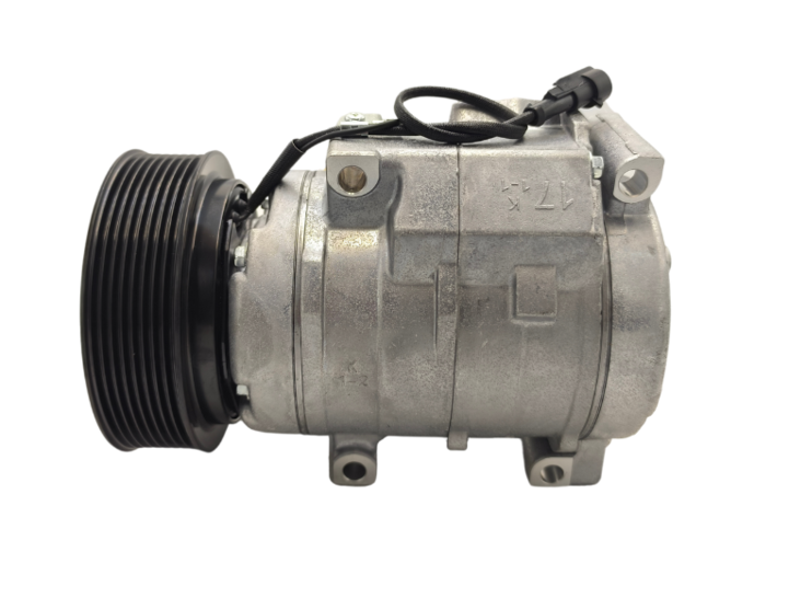 Compressor mod 10s17c trator fendt 936 / case magnum 260/ 340/ 400 12v polia 8pk 120mm oem: 44722037