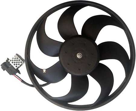 Eletroventilador classic 2010 a 2016 c/ar c/resistor