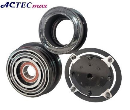 Conjunto embreagem compressor onibus thermo king x426, x430 canal 2a 255mm/ canal 2b 195mm oem: 107-