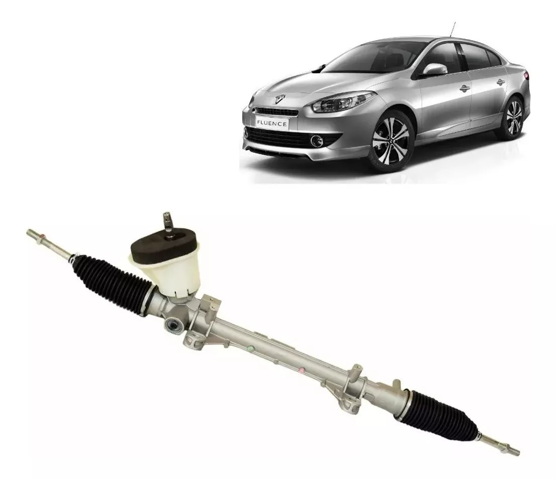 Caixa direcao renault fluence 2011 ate 2018 mecanica para sistema eletrico