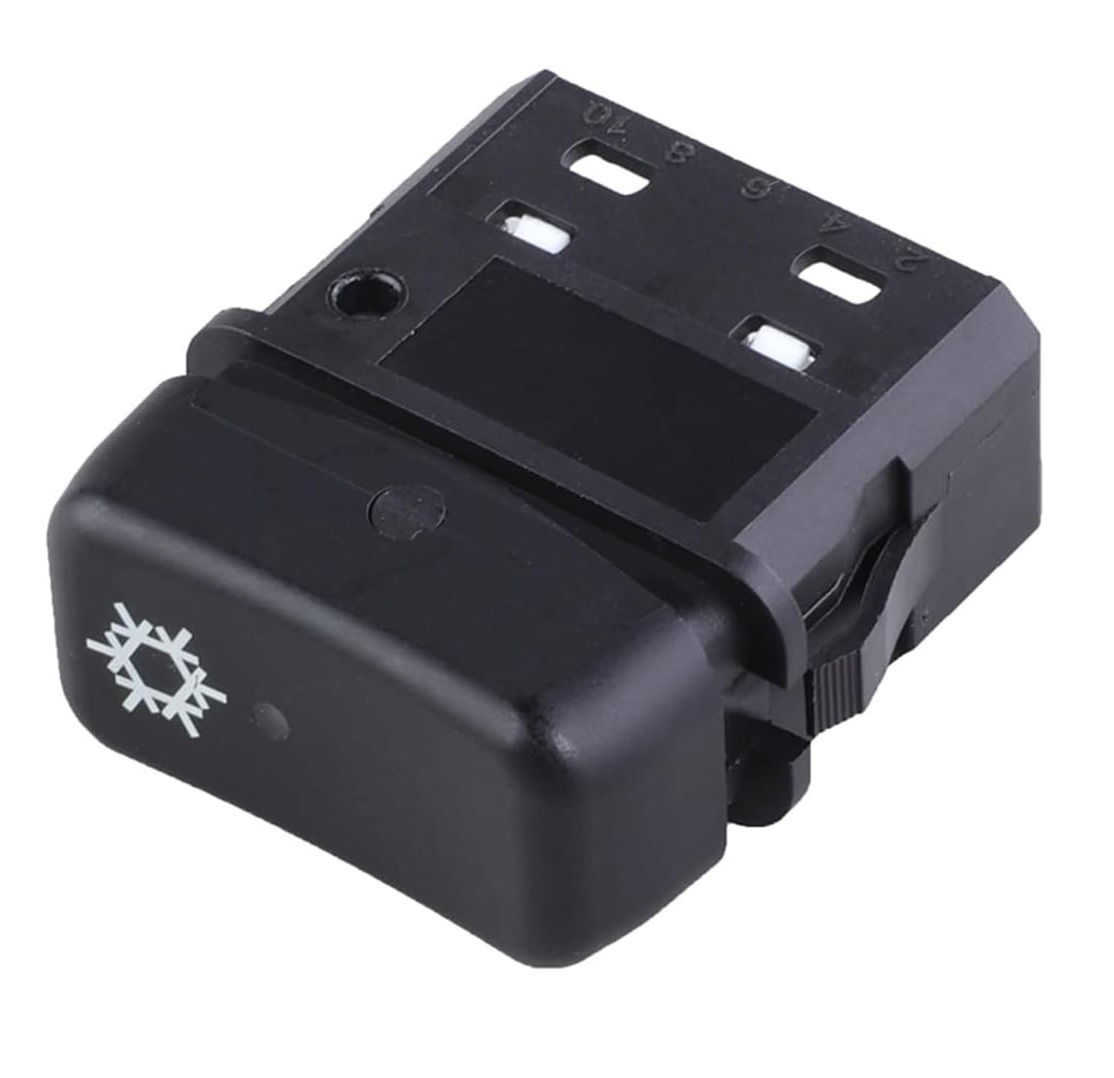 Interruptor botao ar condicionado mercedes benz axor 24v oem: a0035456007 / 0085459607 / 0035456007