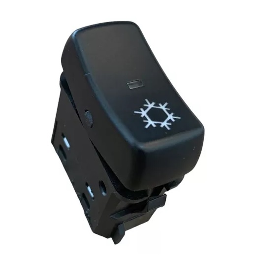 Interruptor botao ar condicionado scania p/g/r 2008 ate 2017 - 24v oem: 1421862