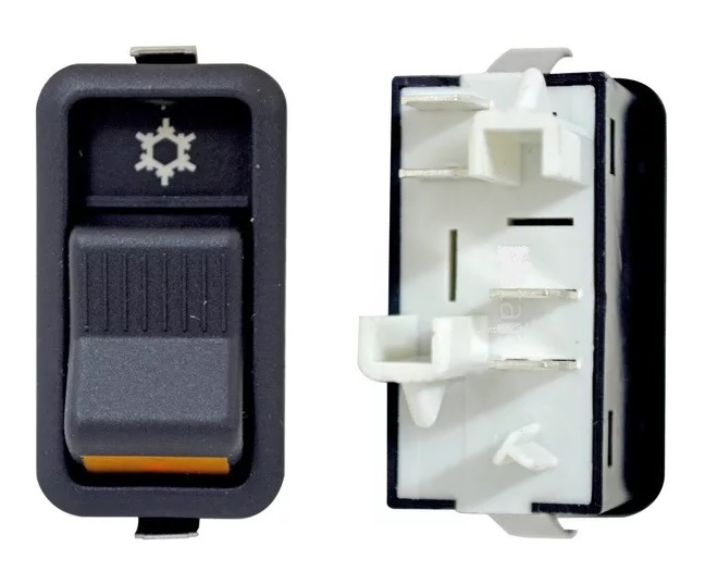 Interruptor botao ar condicionado ford cargo 12v