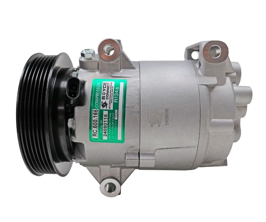 Compressor  renault megane 1.6 2007 ate 2011/ scenic 1.6 2007 ate 2011 mod.cvc - 12v polia 6pk 115mm