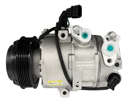 Compressor  kia sportage 2.0 16v 2019 a 2022 modelo dve16n 12v polia 6pk 115mm oem: 97701-d3700 / 97