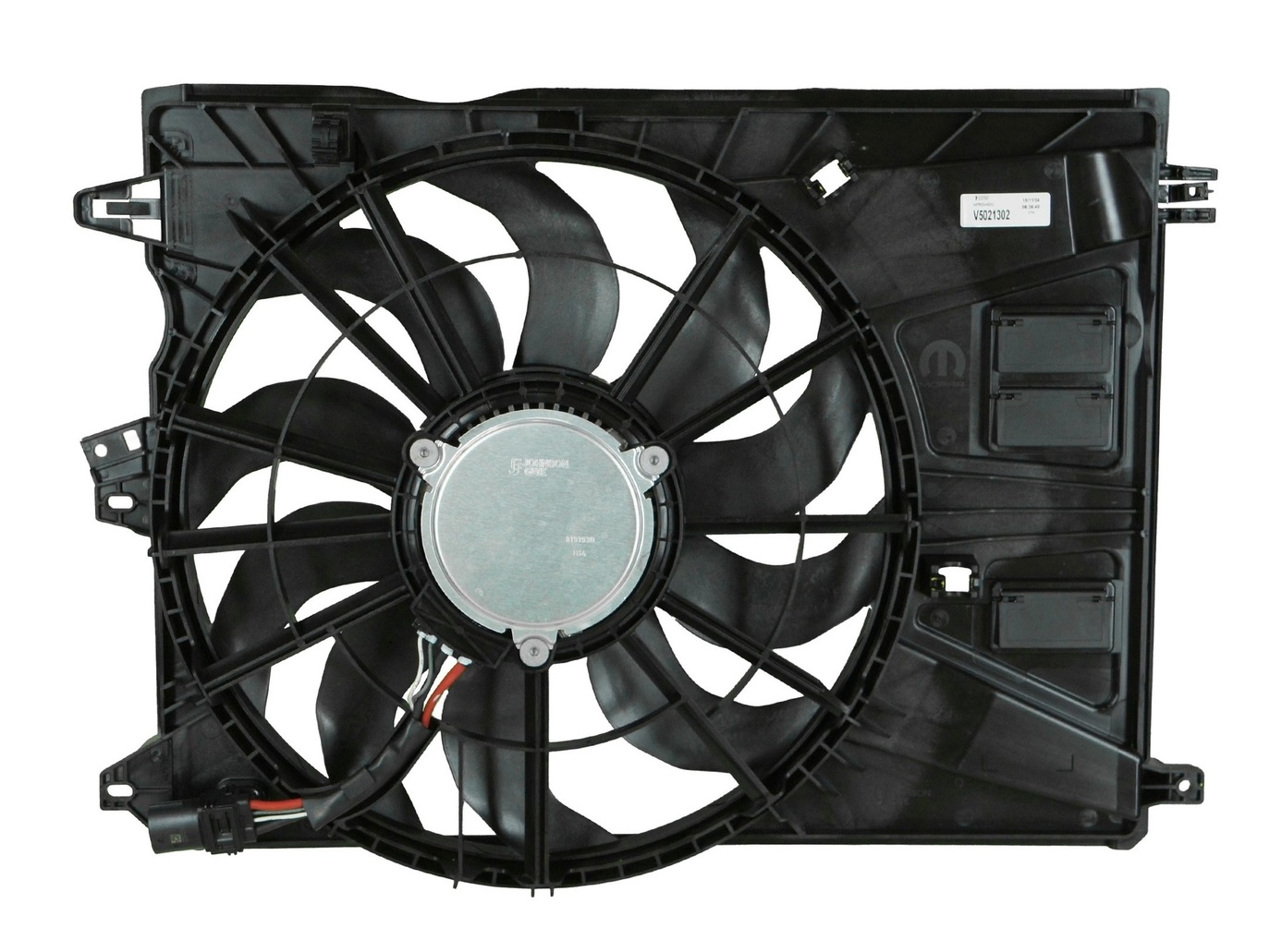 Eletroventilador jeep compass 2.0 16v 2024> / rampage  2.0 16v 2024> oem: 52197075