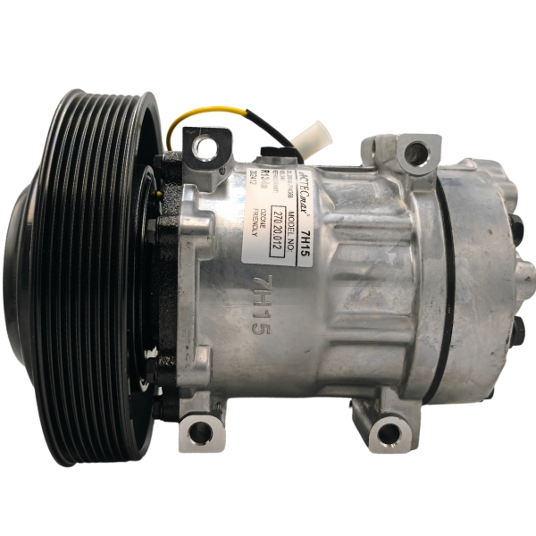 Compressor 7h15 volvo fh 500 euro 6/ fm 2020>/ sanden 6271a / 5271a /  24v polia 8pk 180mm oem: 8447