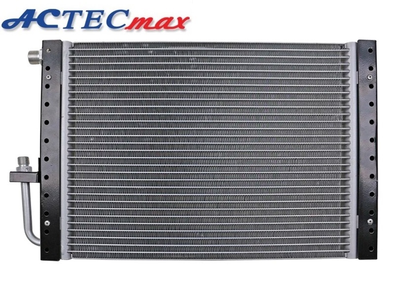 Condensador universal 14x23 espessura 16mm saida mesmo lado fluxo paralelo