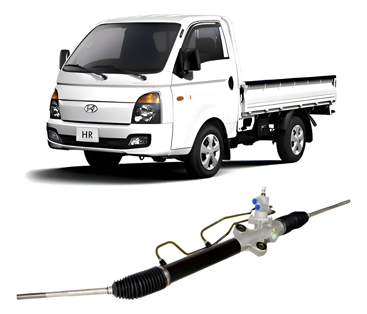 Caixa direcao hidraulica hyundai hr 2.5 2004 ate 2022 oem: 57700-4f000