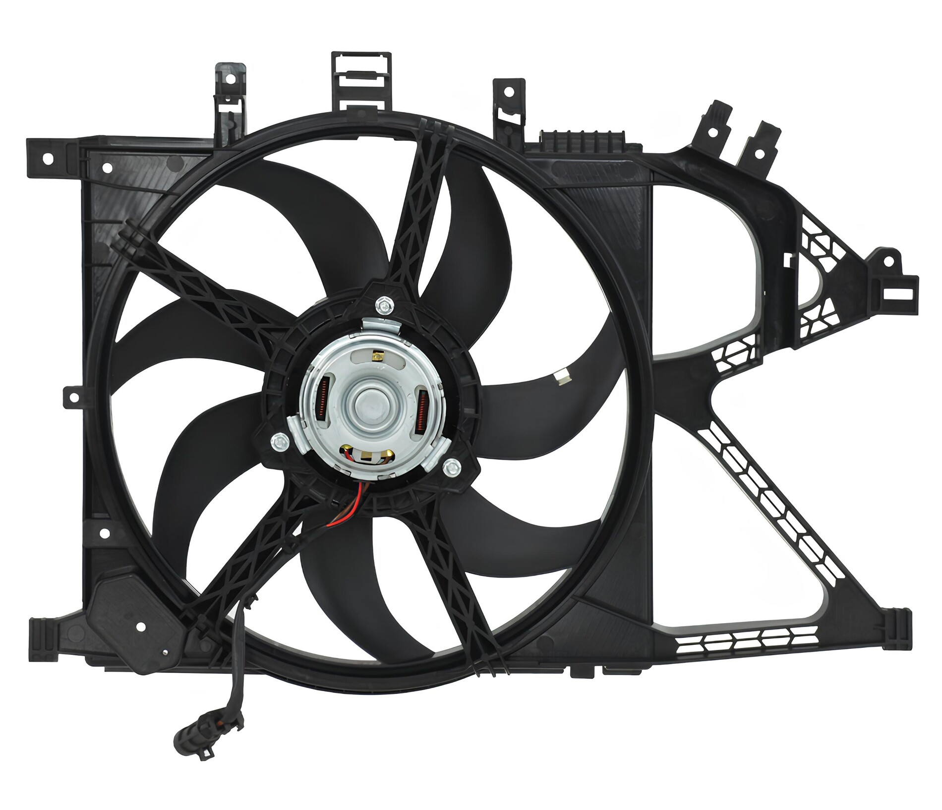 Eletroventilador chevrolet corsa/ montana 2002 ate 2008 c/ar aplica no radiador oem: 24445175