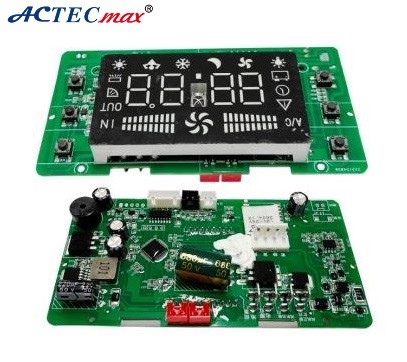 Painel controle caixa evaporadora teto eletrica  ac7000 max bivolt 12v 24v