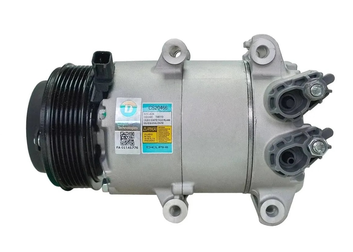 Compressor ford new fiesta 1.5/ 1.6 2013 ate 2017/ new ecosport 1.6 2013 ate 2019 polia 6pk 108mm oe