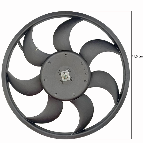 Eletroventilador ford ranger 2.5 flex 2012 ate 2019 oem: ab398c607ac