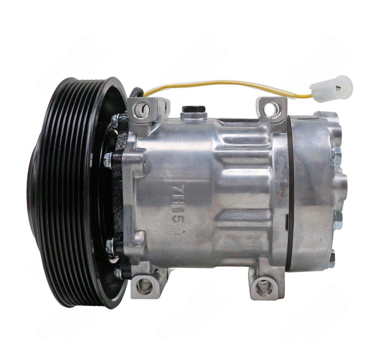 Compressor volvo fh nh fm fmx 2008 em diante polia 180mm 24v