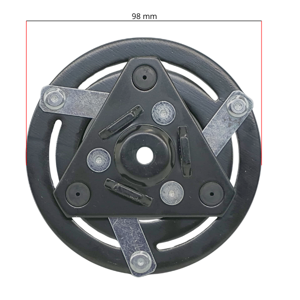 Embreagem compressor (cubo) gol/voyage/fox/up 3cil 6pk/strada 15>/uno/palio 14>/mobi 4 cil/uno 17>/m