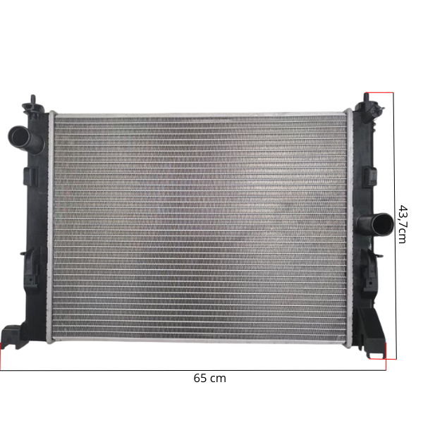 Radiador agua nissan sentra 2.0 16v 2023 em diante oem: 214106lb0b