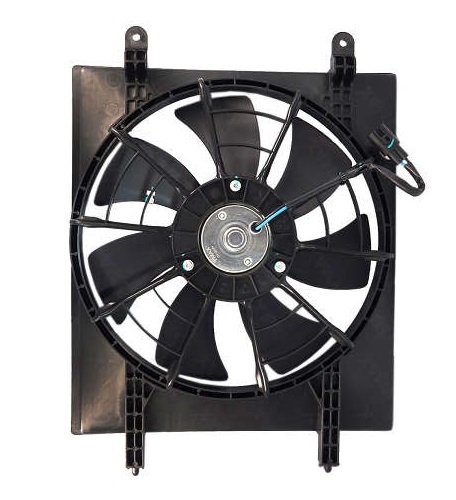 Eletroventilador mitsubishi pajero tr4/ pajero io 1999 ate 2015 lado passageiro oem: mr597161
