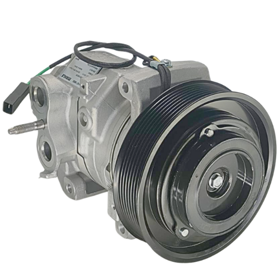 Compressor ar condicionado modelo denso 10s15 mercedes benz new actros 2553/ 2653/ 2651 2022> 24v 8p