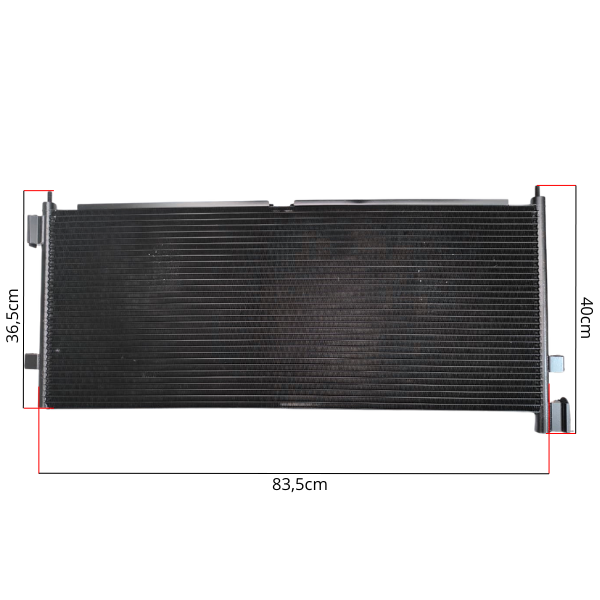 Condensador volvo nh 1999 ate 2006/ fh 1998 ate 2014 sistema de ar original oem: 21086300